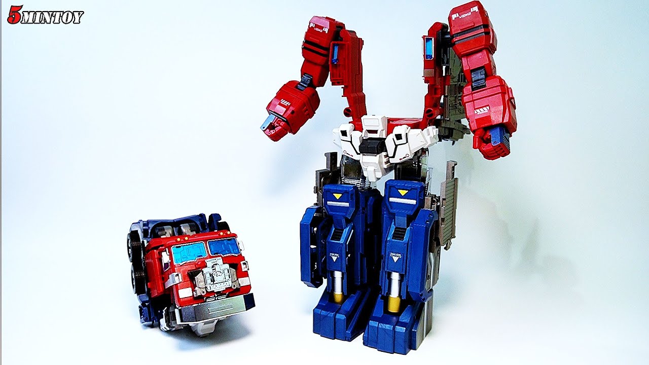 Combine with Trailer！Powermaster Optimus Prime Master Piece God Ginrai Unboxing (2/4)