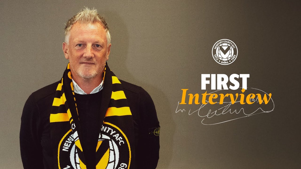 INTERVIEW | Wayne Hatswell's first interview on his return to Newport County