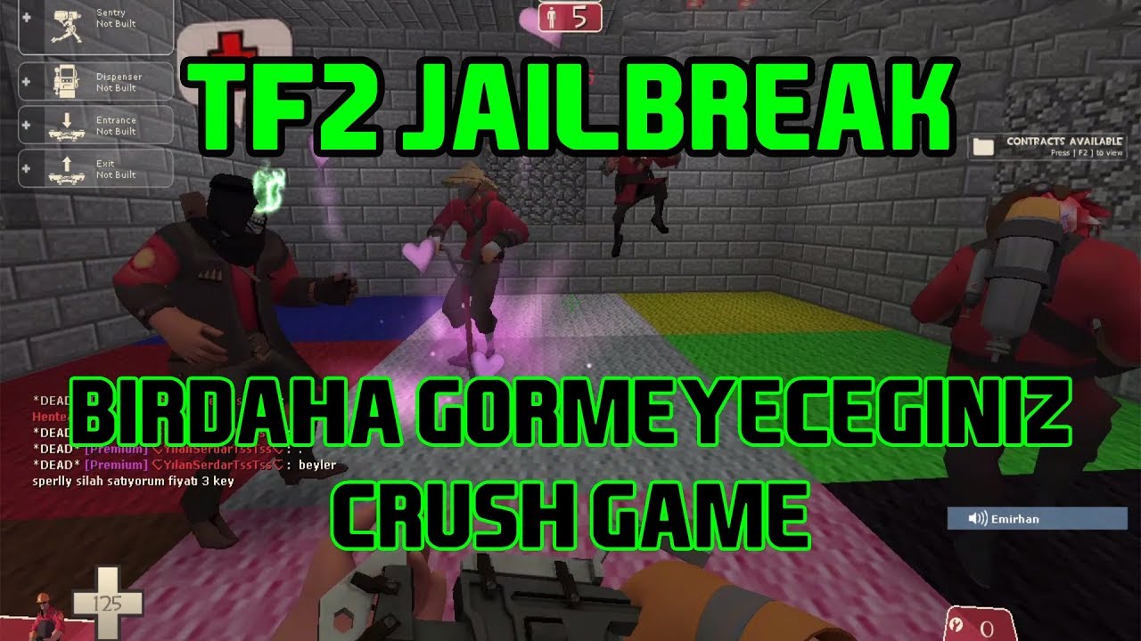 [TR]TF2 Jailbreak Crush Game %0.0000000002'lik Oyun