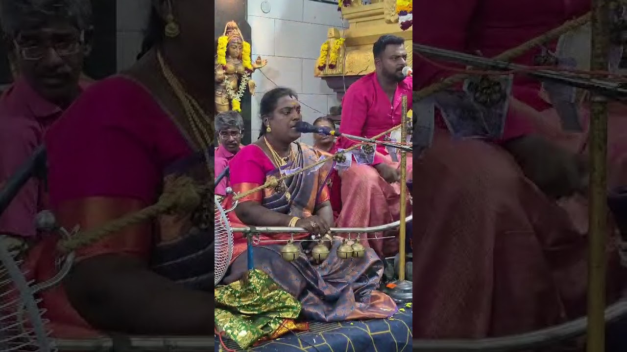 கொடை விழாவின் நிறைவு நிகழ்ச்சியான மங்கள வாழி பாடுதல்