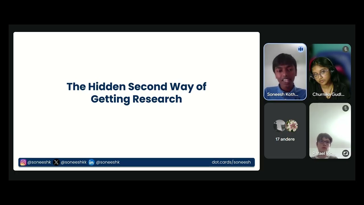 Cold Emailing Strategies by Soneesh Kothagundla