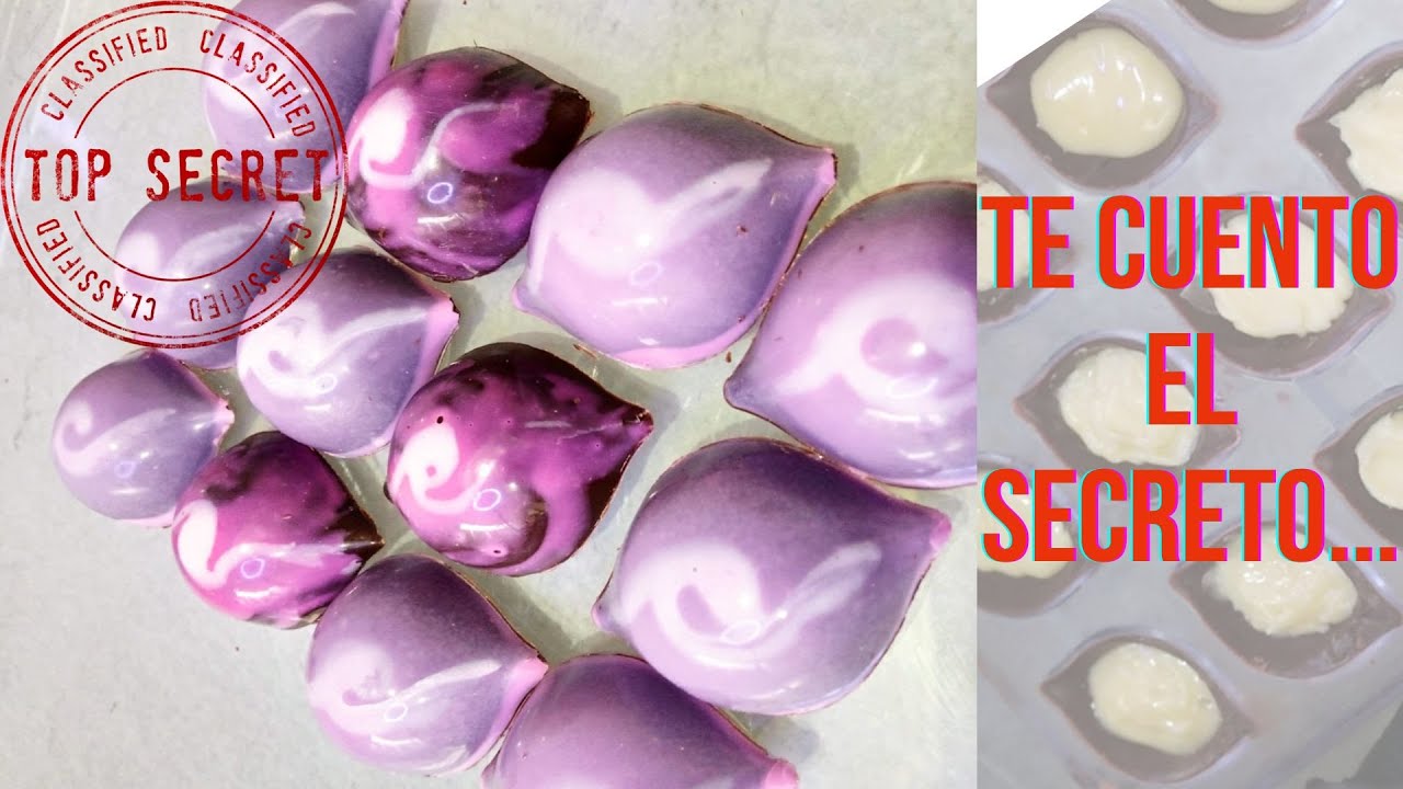 ¿Cómo conseguir los bombones MÁS brillantes? Te cuento el secreto...