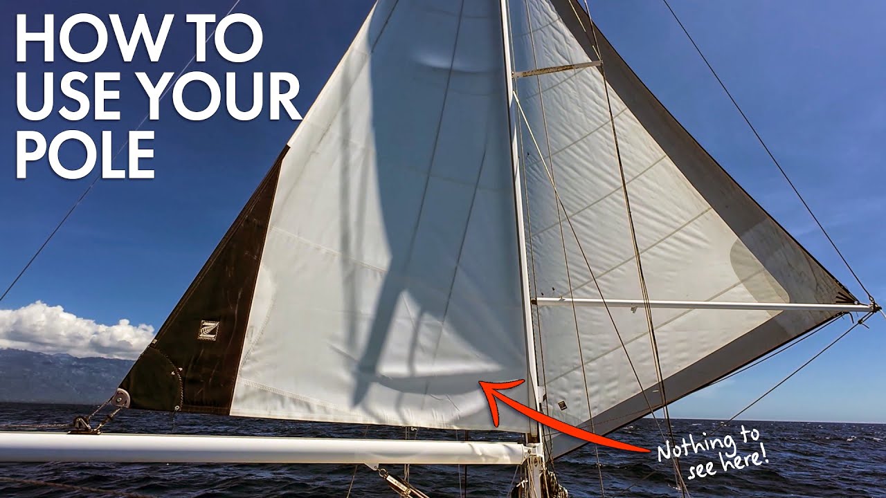 How To Sail Wing On Wing | Crossing the Lombok Strait to Bali | Ep 377