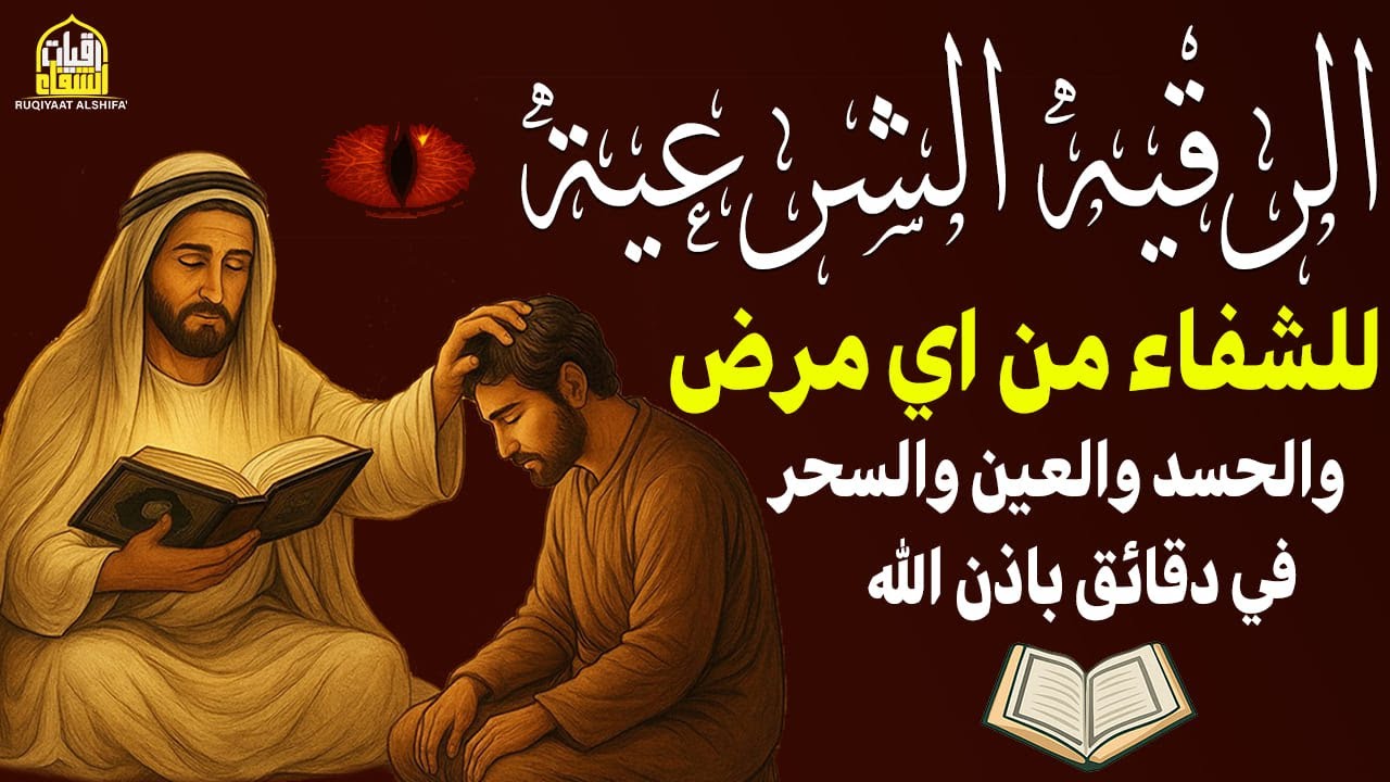 رقية خروج الحسد والعين والهم والغم والأمراض من جسمك بعد سماع لهذا الحرز المبارك- وراقب النتيجة