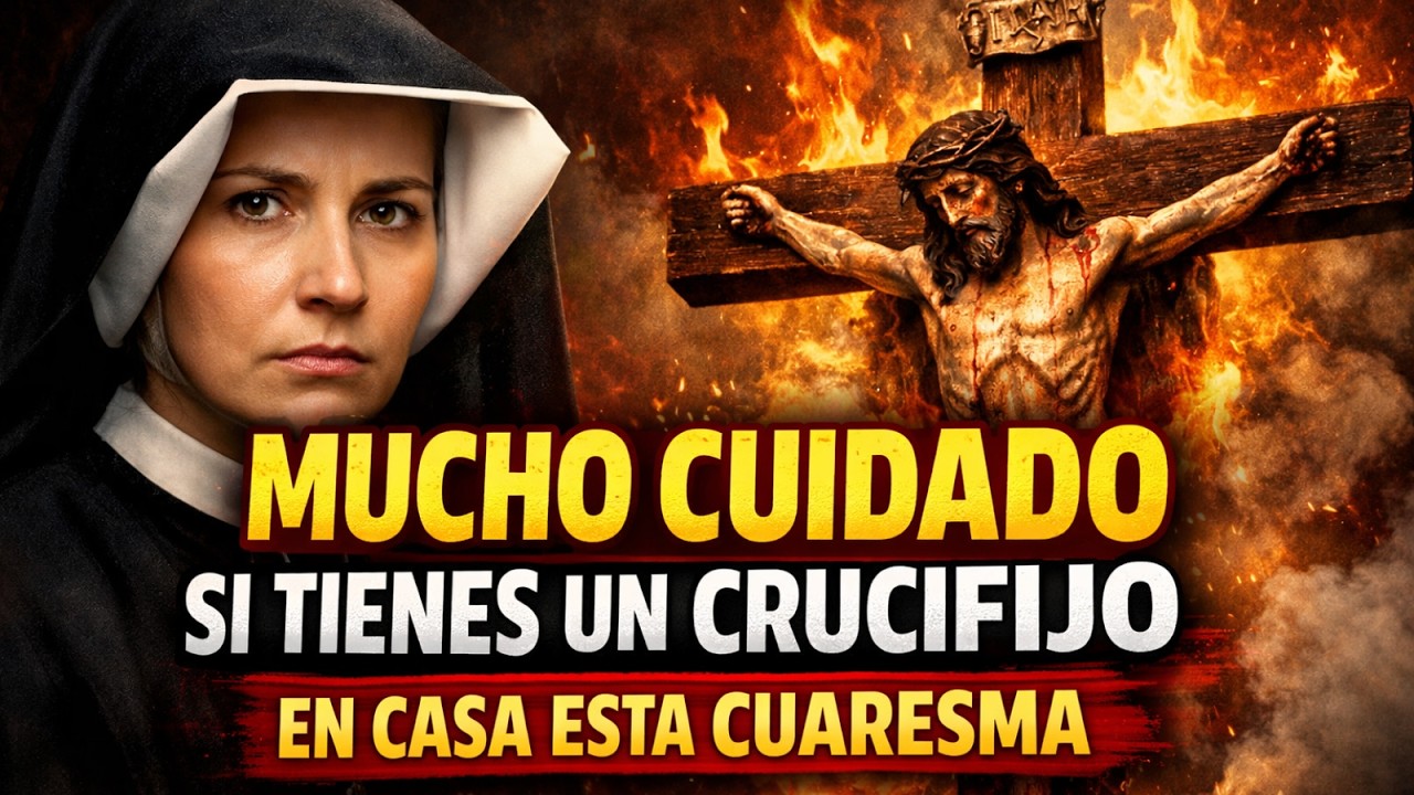 Santa Faustina revela: Esto sucederá con quienes tienen una cruz en casa ESTA Cuaresma