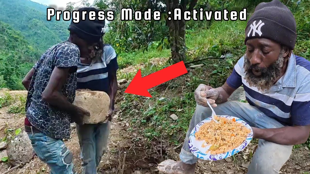 Stone By Stone We Building The HQ! Day 6 + Bush Cooking A One Pot Meal