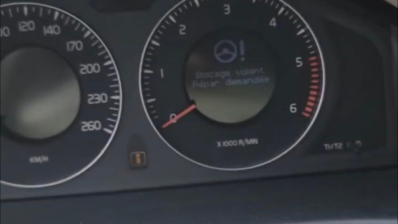 Volvo automatyczna blokada kierownicy odblokowanie #volvo  #volvos80  #service #blokada #kierownica 