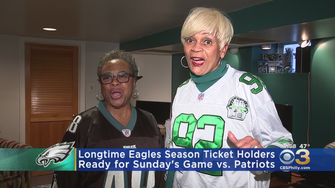 Longtime Eagles Season Ticket Holders Ready For Patriots