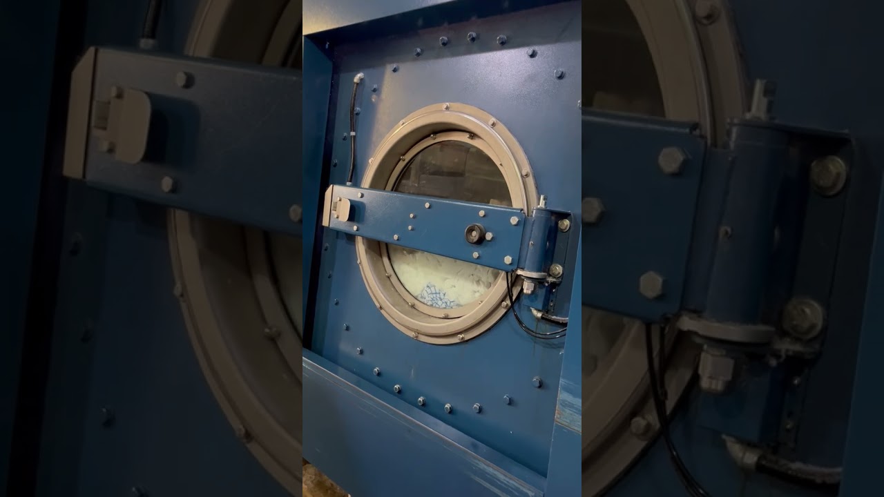 Milnor 220 pound wash cycle
