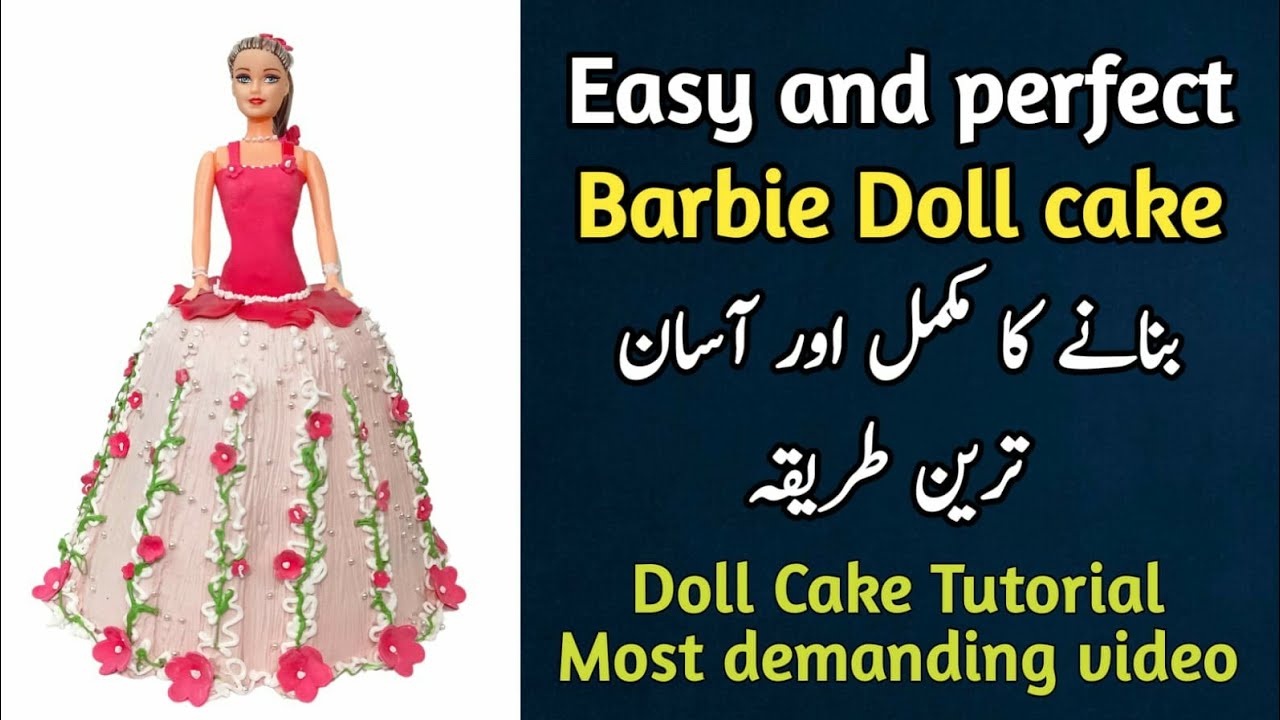 Barbie Doll cake @NadiyaTanvir