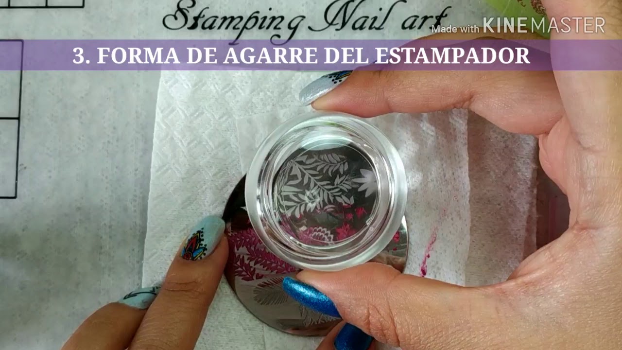 ¿No te agarra el diseño en el sello de uñas? Aquí algunos tips