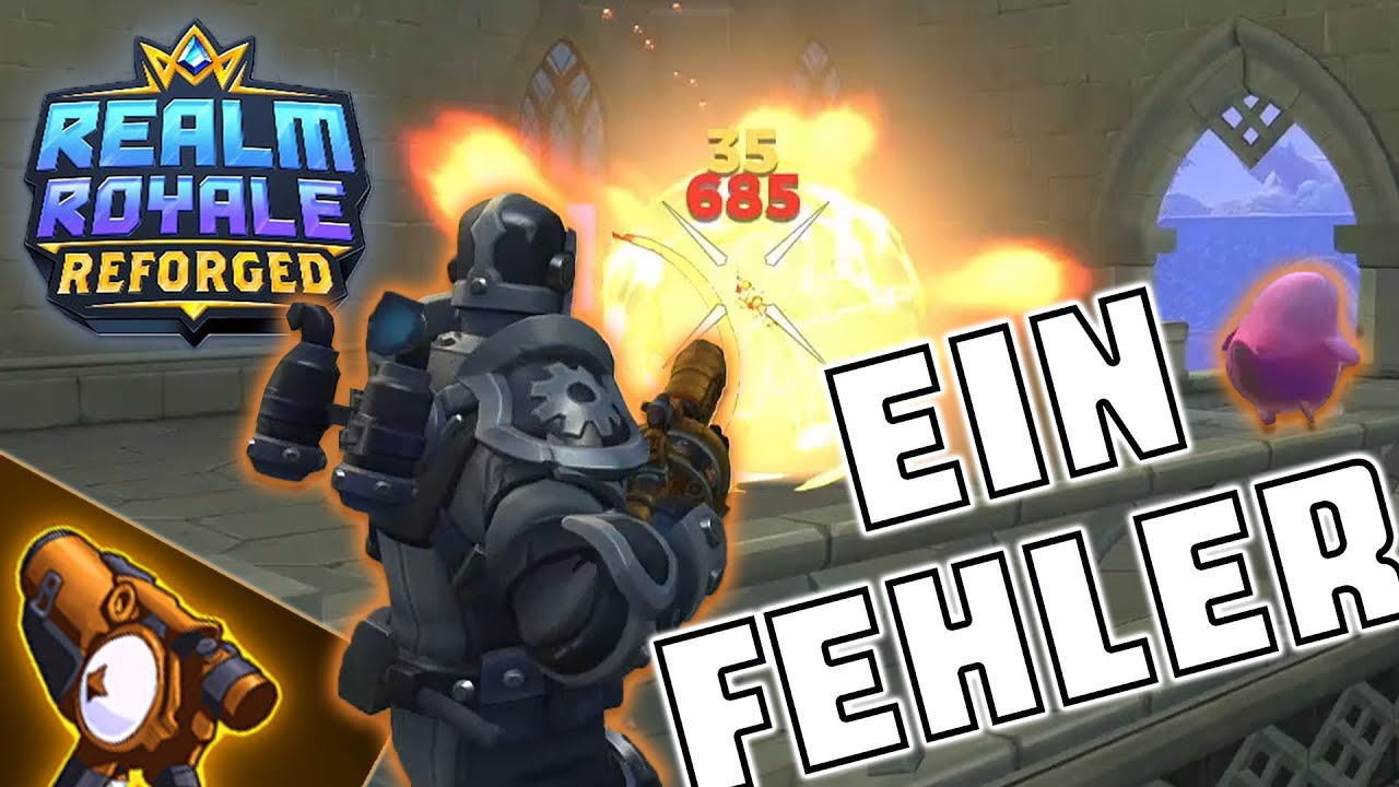 Realm Royale Reforged, Ingenieur, Das war ein Fehler! / German Gameplay