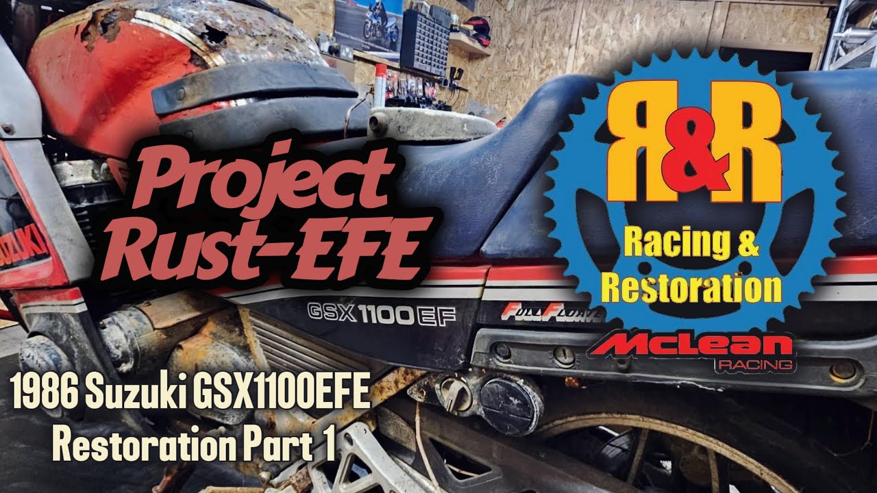 Project RustEFE, Suzuki GSX1100EF Restoration Part 1