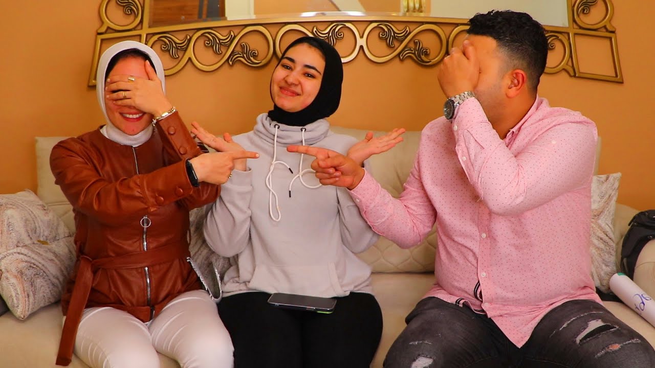 تحدي مين اكتر واحد مع هاجر واحمد لاول مرة بعد الجواز❤