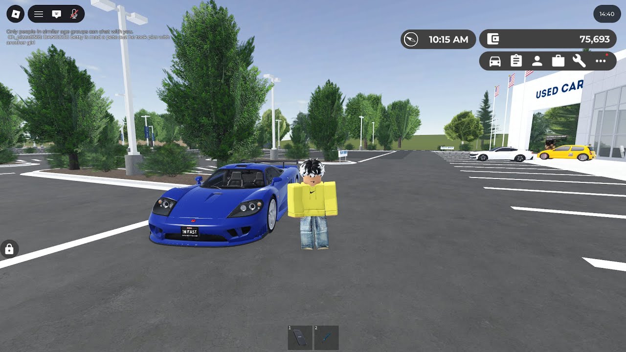 testing my new 700k car