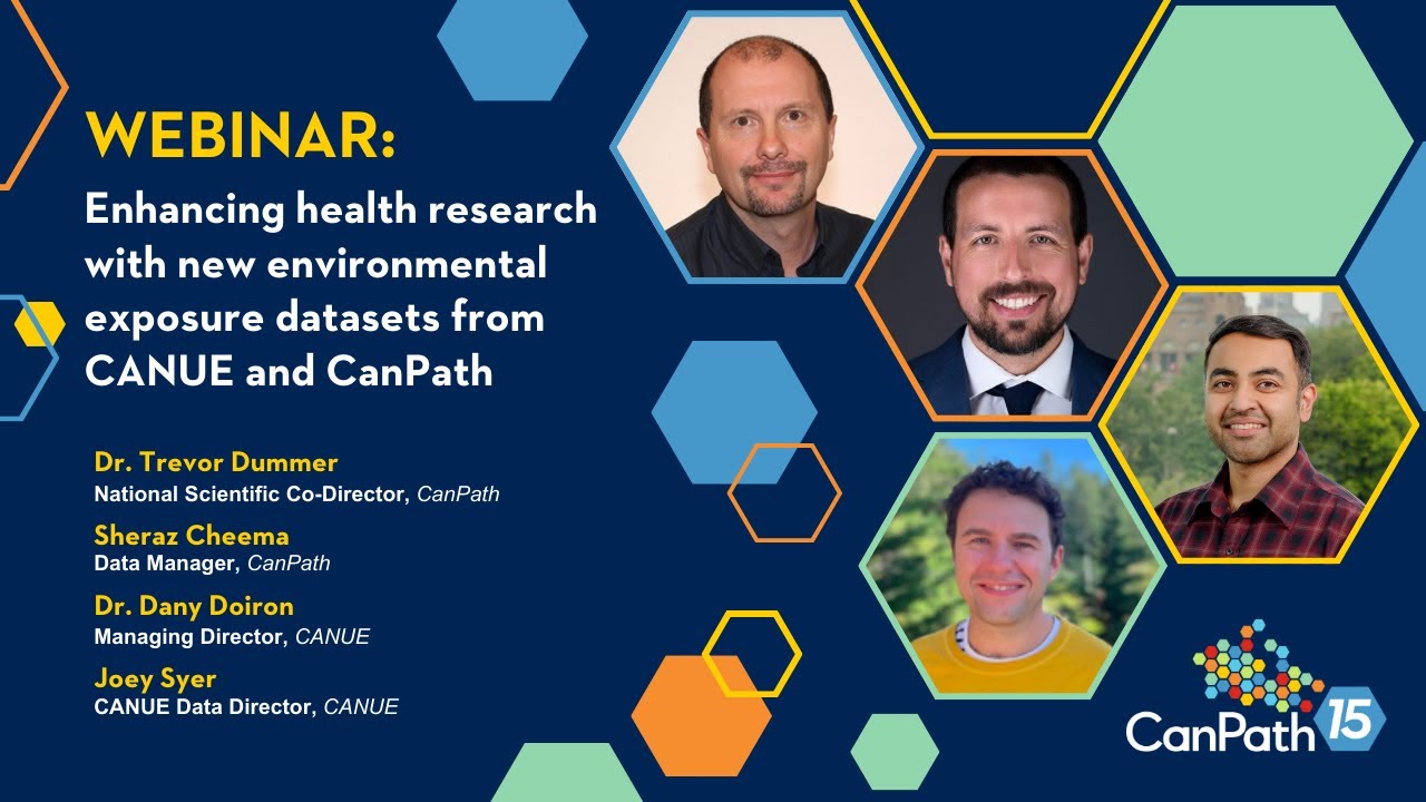 Enhancing health research with new environmental exposure datasets from CANUE and CanPath