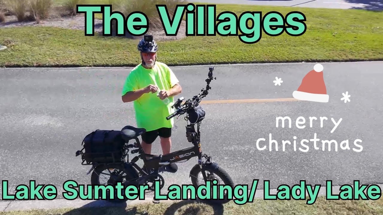 73° Before Christmas E-Biking The Villages Florida by e bike