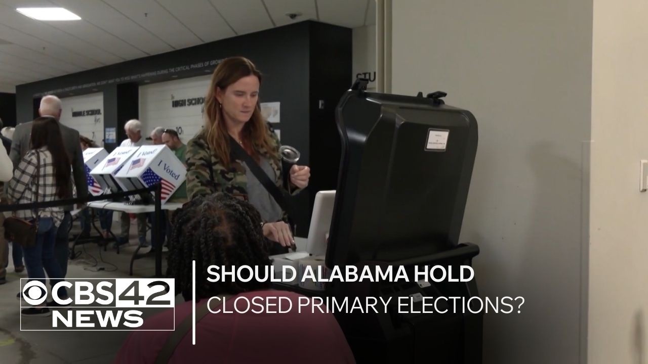 Should Alabama hold closed primary elections?