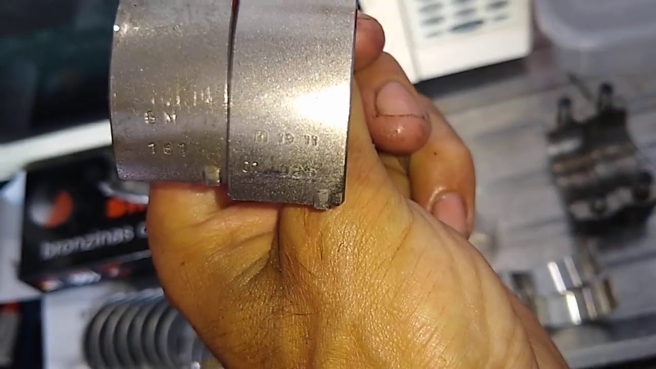 deu ruim! Encosto central com folga bronzina de biela trava na hora do aperto GM