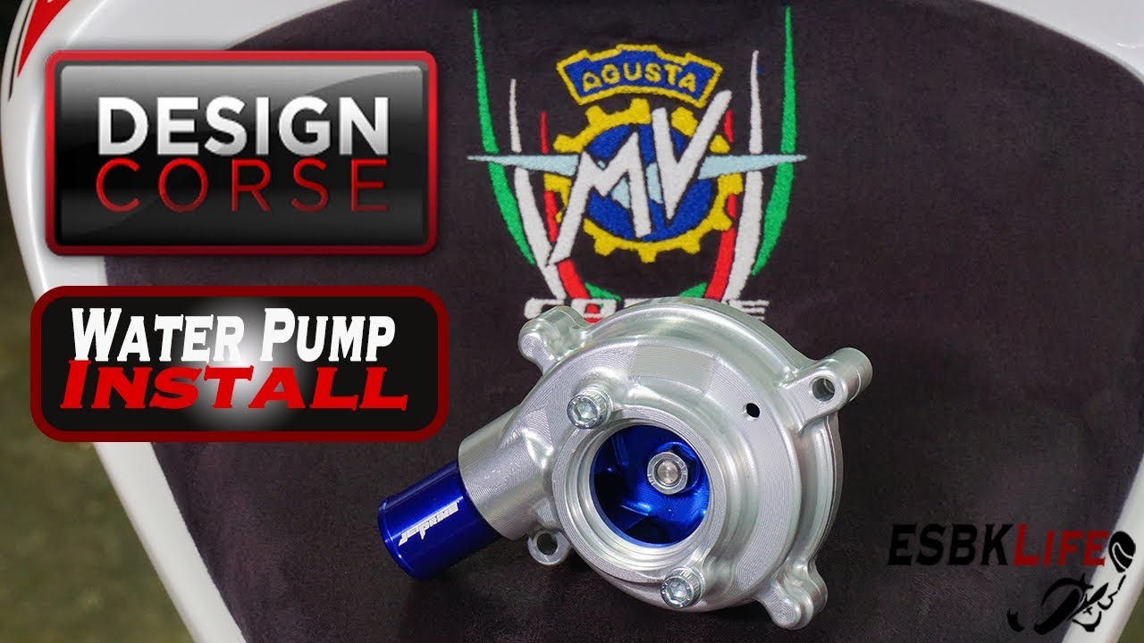 MV Agusta F4RR Performance Water Pump Install, Part 6.5