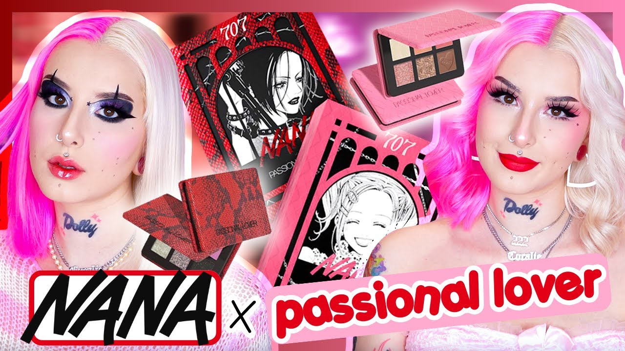 Coffrets NANA ナナ x PASSIONAL LOVER | Crash Test Makeup 🍓 (2 Looks)