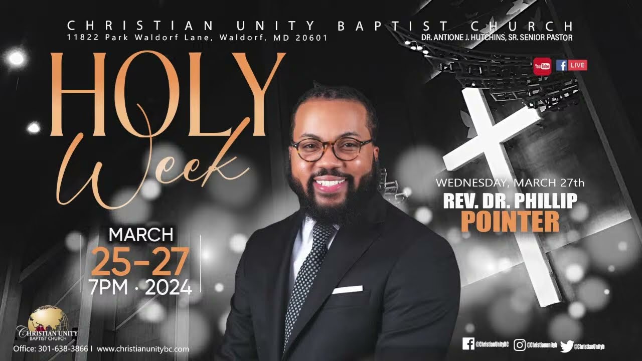 Don't Skip Saturday - Dr. Phillip Pointer - Holy Week Night 3