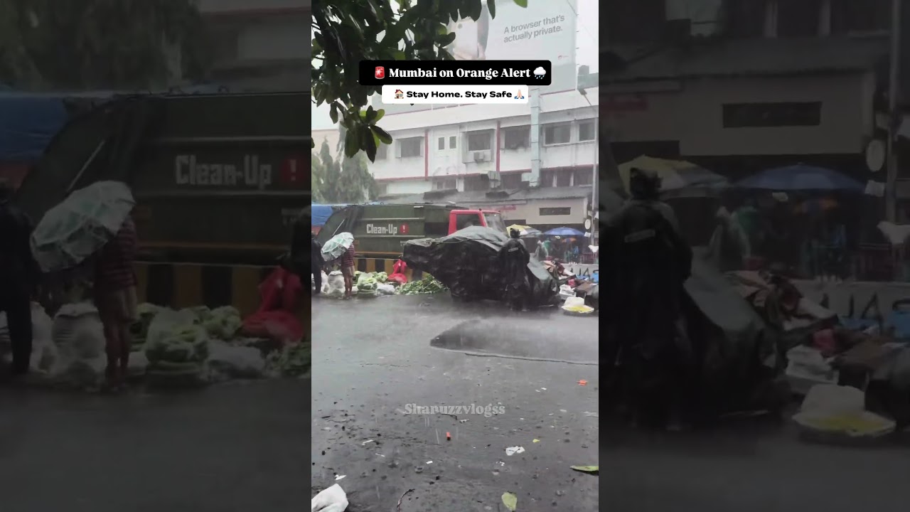 Aaj Mumbai Ka Haal Kuch Aisa Hai🚨