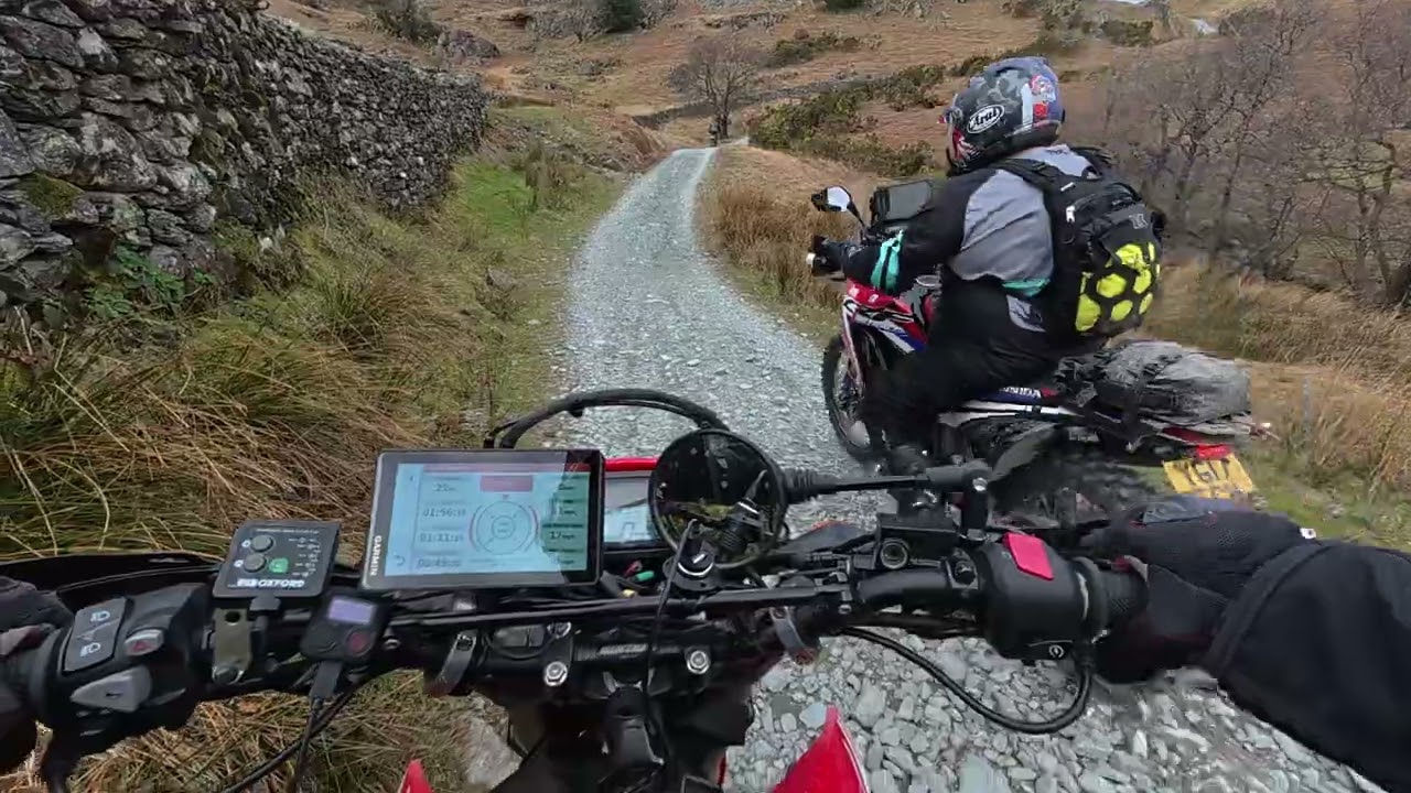 Green laning in the lake district #honda #hondacrf250 #trialsbike #greenlaning #trail