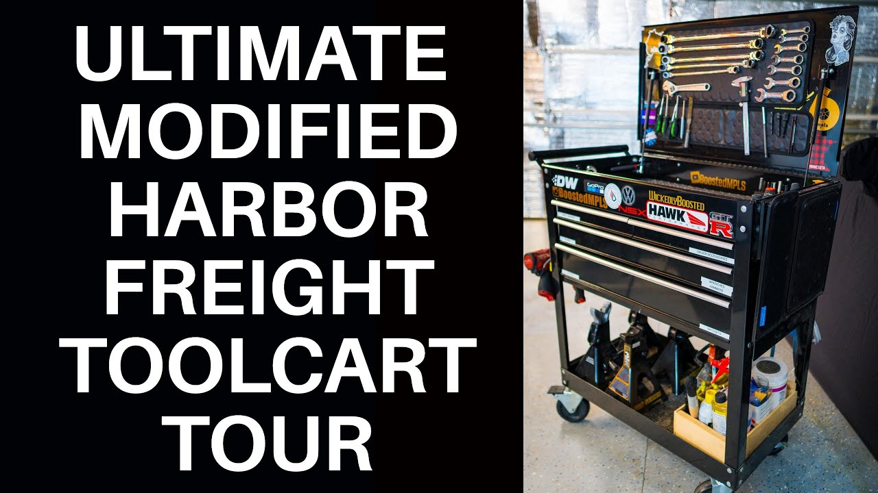 МАКСИМАЛЬНО МОДИФИЦИРОВАННЫЙ ТУР ИНСТРУМЕНТАЛЬНЫХ ТЕЛЕЖЕК HARBOR FREIGHT 2022 - ОРГАНИЗАЦИЯ ИНСТР...