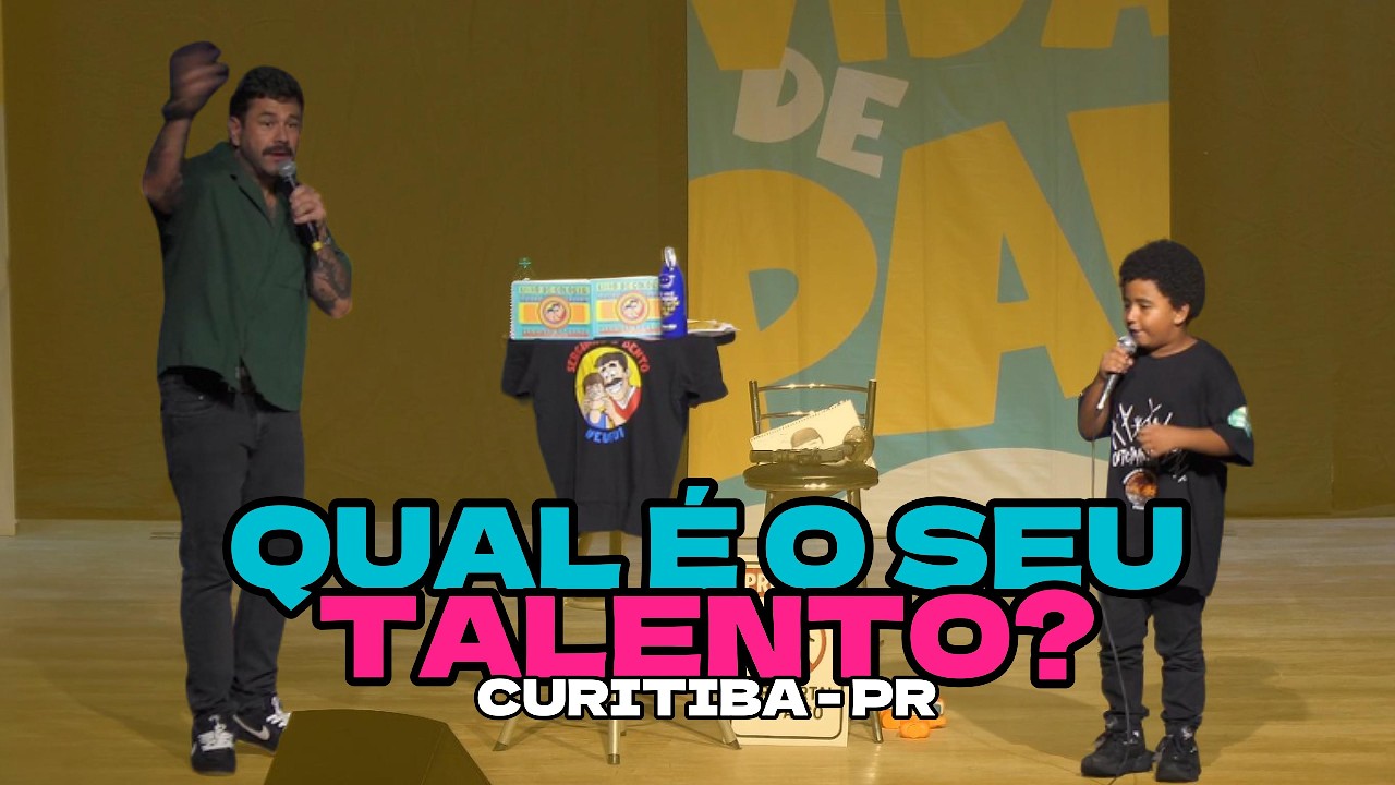 SERGINHO LACERDA - QUAL É SEU TALENTO, CURITIBA?