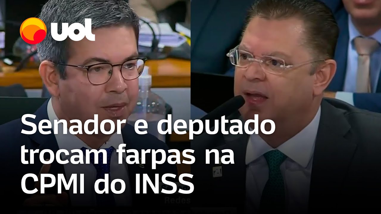 Randolfe e S&oacute;stenes trocam farpas durante CPMI do INSS que investiga fraudes: 'Esse filho &eacute; seu'