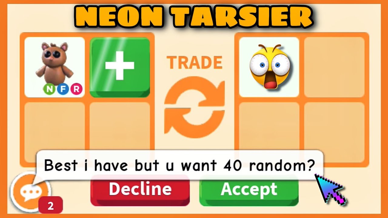 NO WAY!!🤯🤯 40 PETS FOR MY NEON TARSIER?!😱😱 WITH 20 OVERPAY OFFERS IN RICH SERVERS ADOPT ME