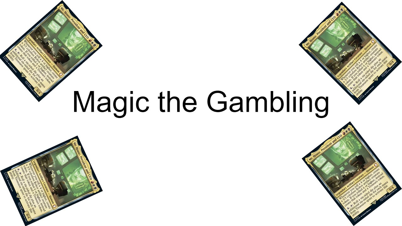 Magic the Gambling | Mr. House, President and CEO, EDH Deck