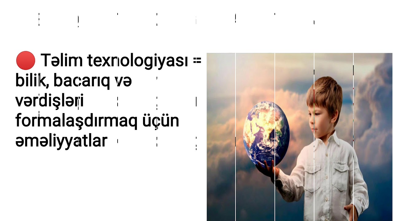 Mövzu: Pedaqoji texnologiyalar