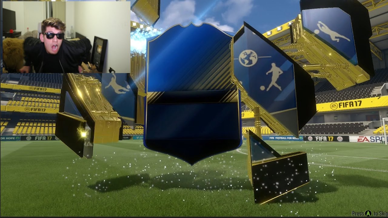 YOU WON'T BELIEVE THIS. (MY BEST EVER FIFA 17 TOTY PACK OPENING)