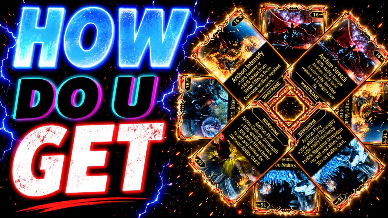 How to get Archon Mods in Warframe