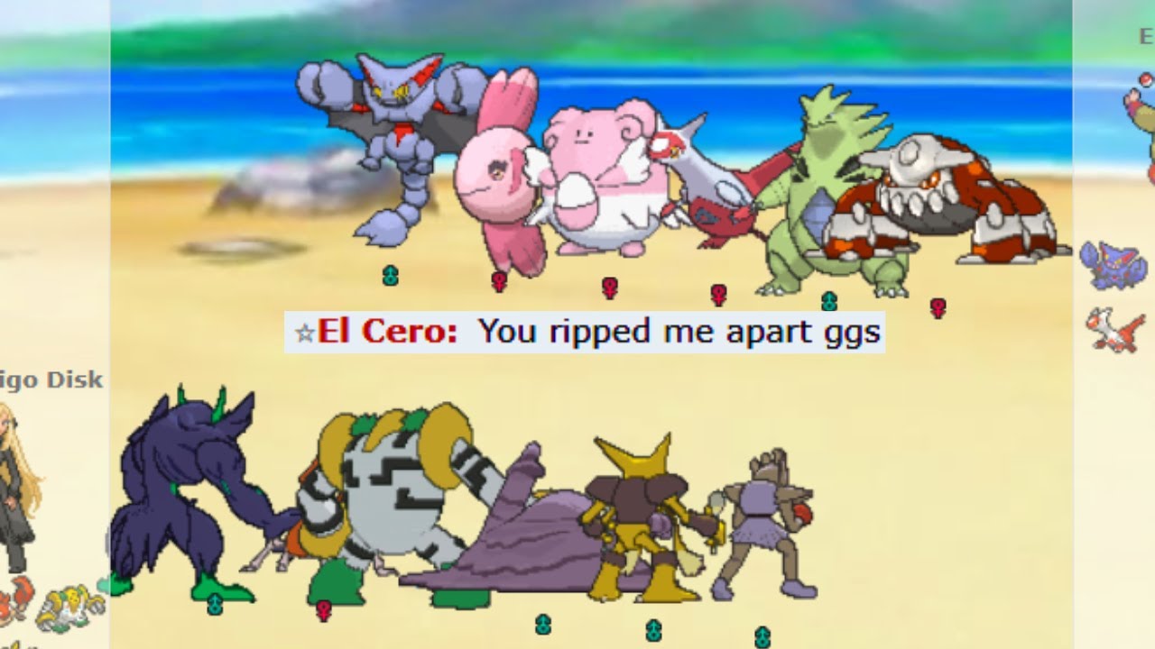 THIS GEN 1 MON RIPPED APART THAT STALL ON POKEMON SHOWDOWN!!