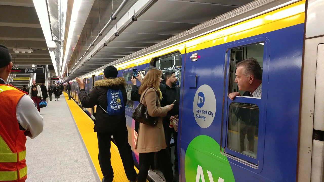 NYC Subway Second Avenue Subway First Train