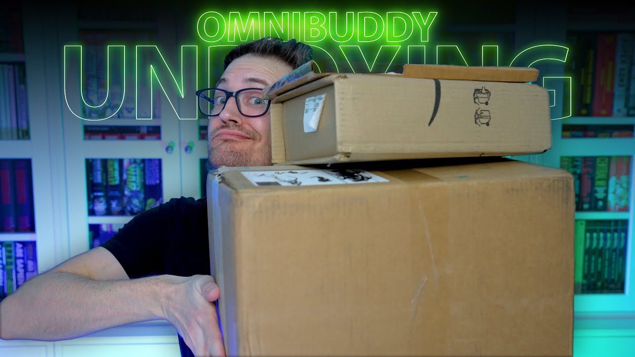 Unboxing Comics and the Thinnest Omnibus I've Ever Seen!
