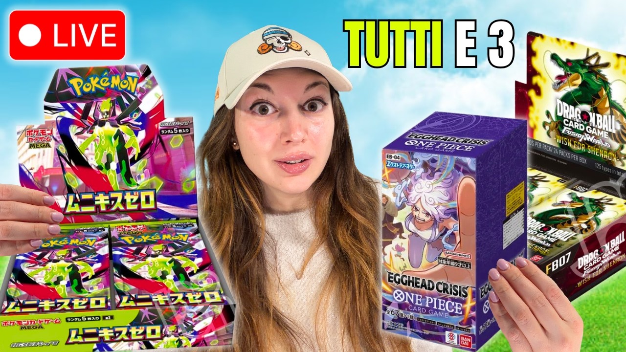 APRO 3 TCG 🔥 POKEMON NIHIL ZERO - ONE PIECE EB04 - DRAGON BALL FB07
