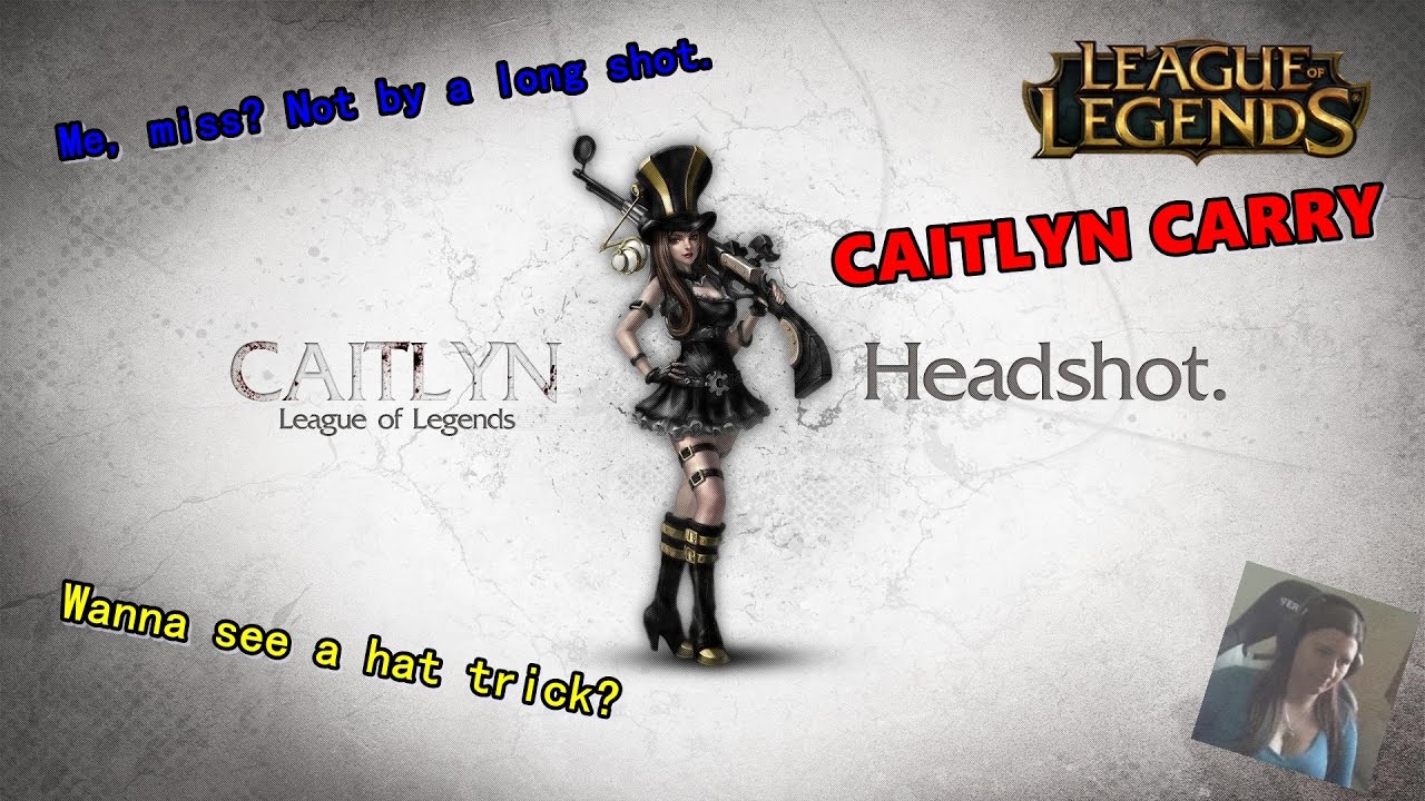 Zmiażdżyliśmy ich na tym bocie! Caitlyn carry :)