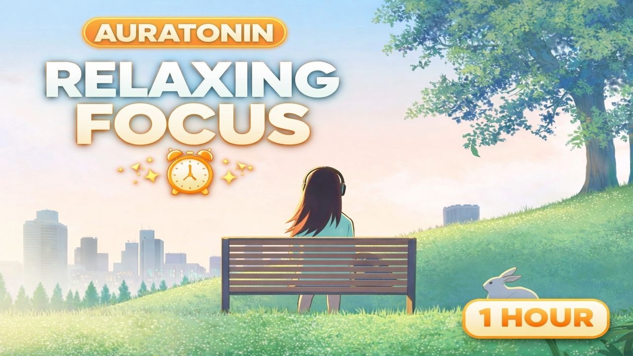 Morning Focus Music – 1 Hour Calm Ambient Background for Work & Study | Auratonin
