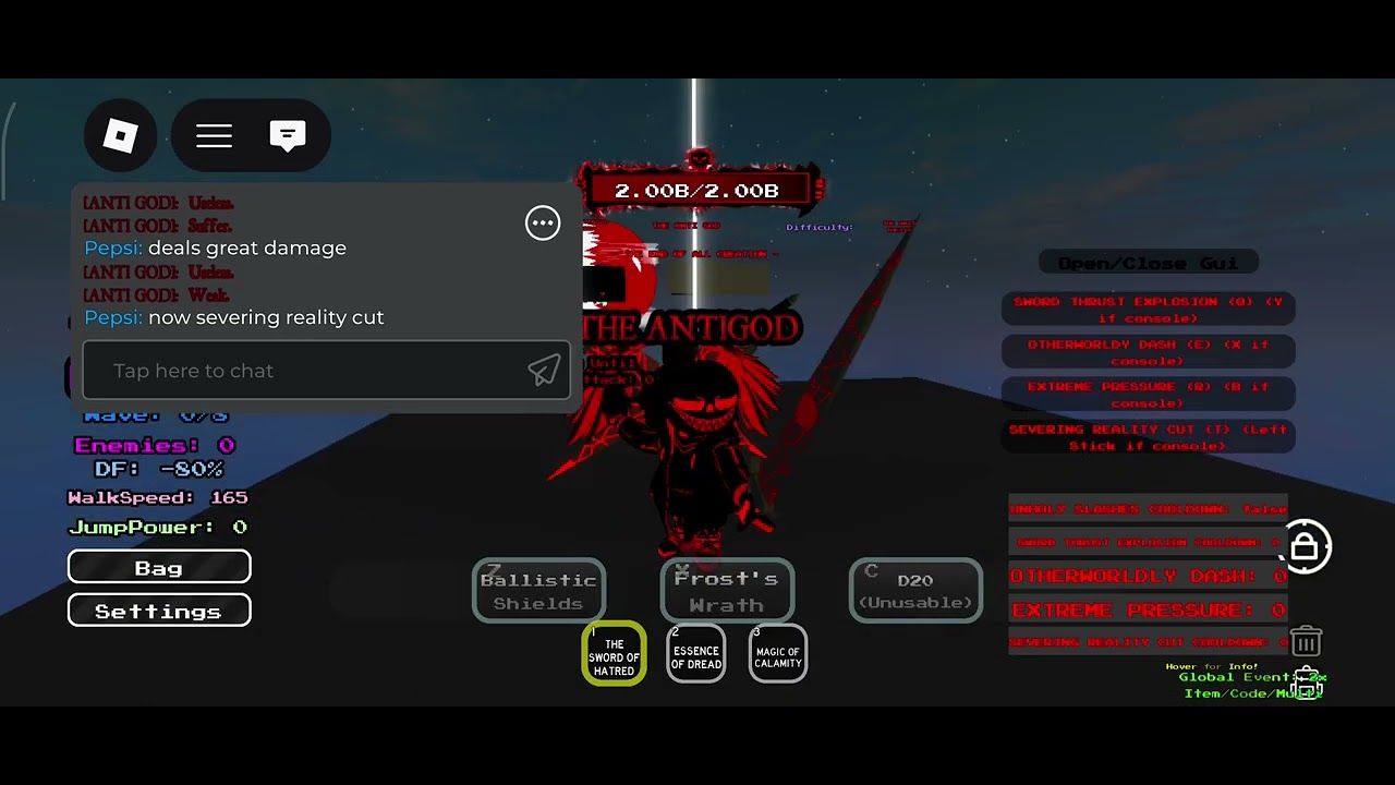 The anti god showcase