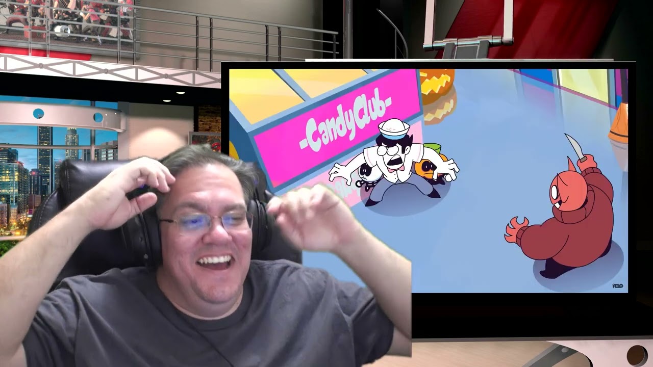 Pretty Serious For Sr Pelo, Spooky Month - Tender Treats Reaction