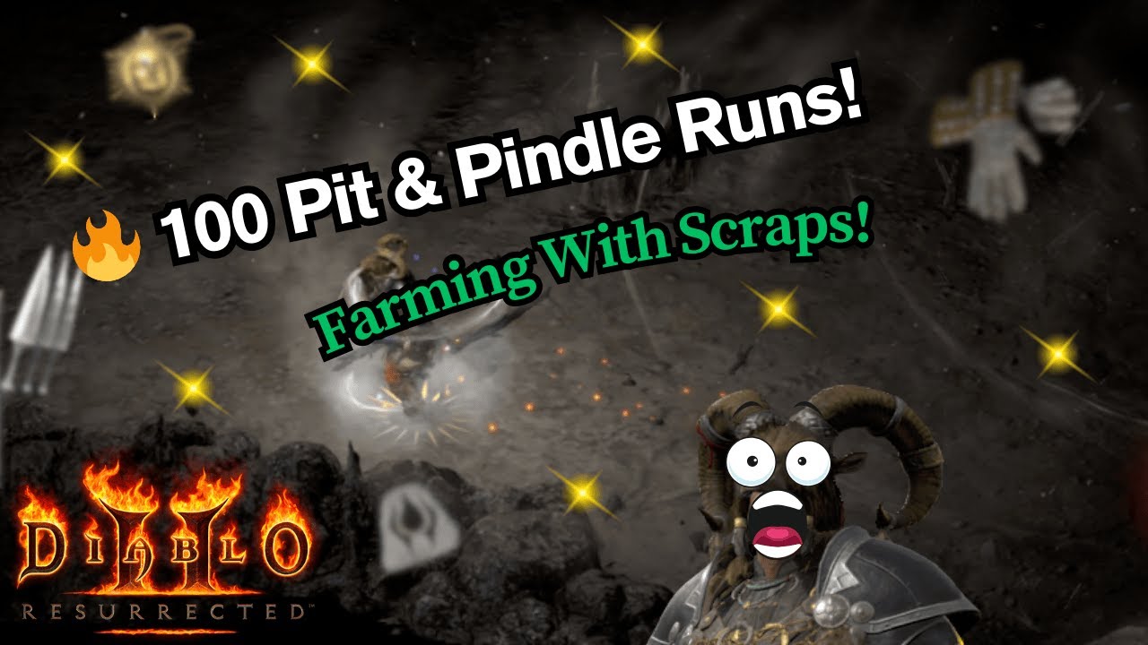 Tornado Druid vs. RNG – 100 Pit & Pindle Runs with Starter Gear!
