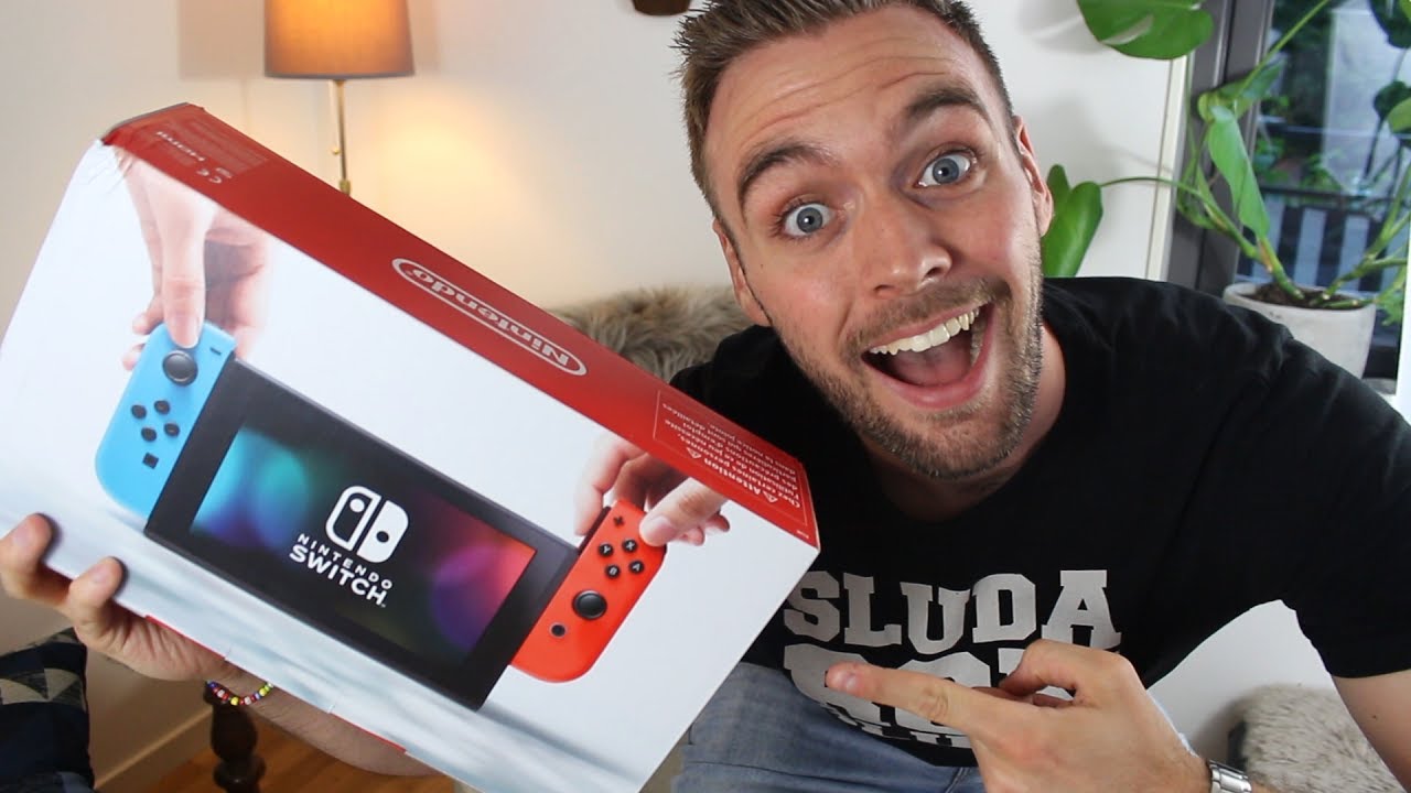 Nintendo Switch UNBOXING & first impression! (på svenska)