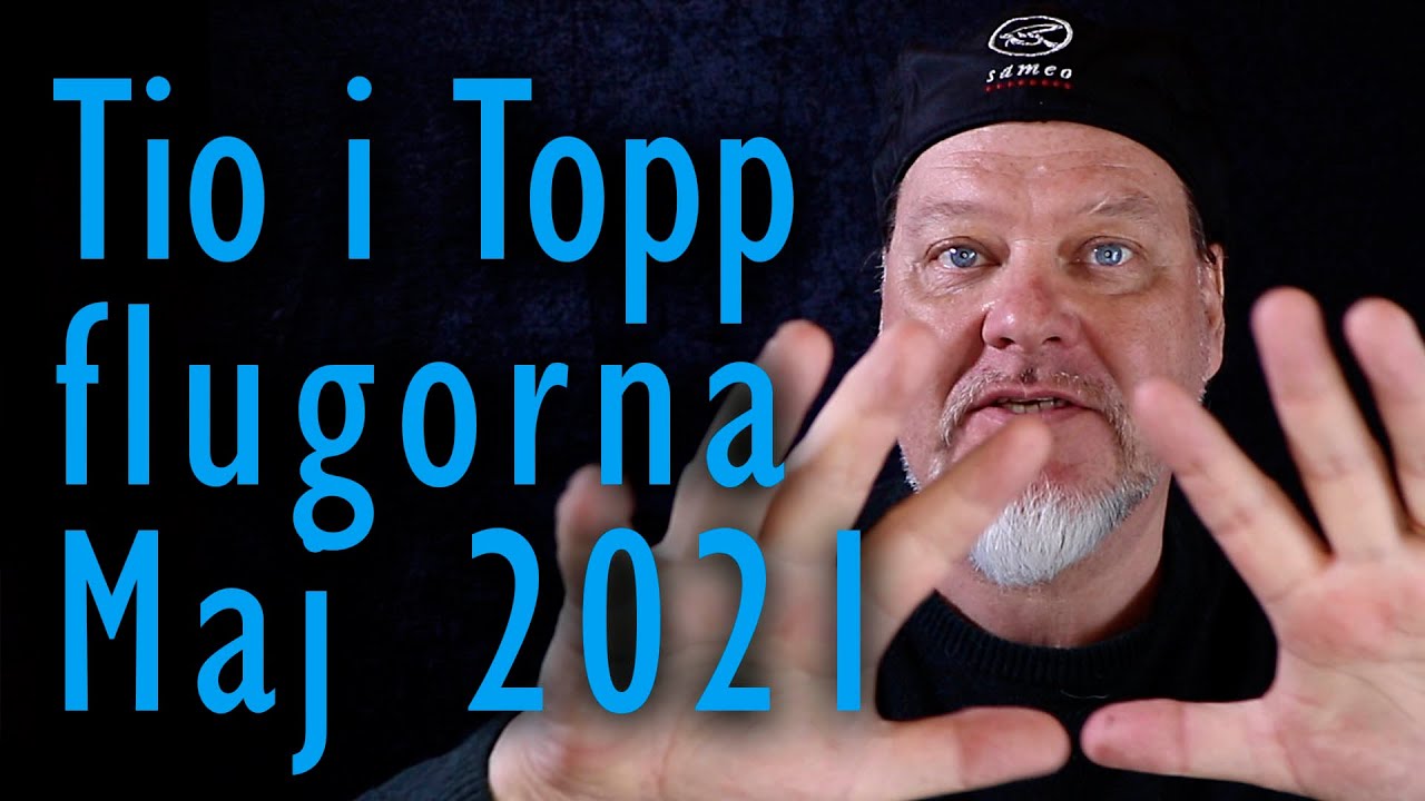 10 toppsäljande flugor maj 2021