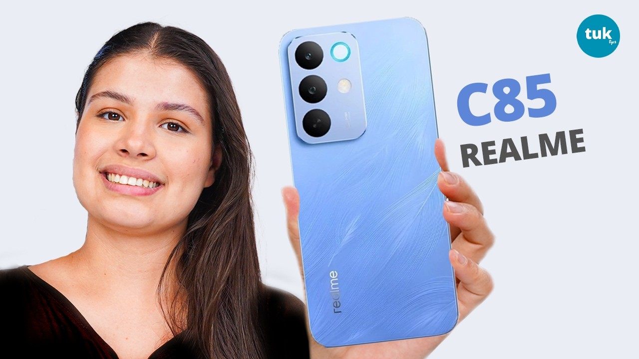 Realme C85 LANÇOU! e está INCRÍVEL! cuidado Xiaomi - unboxing