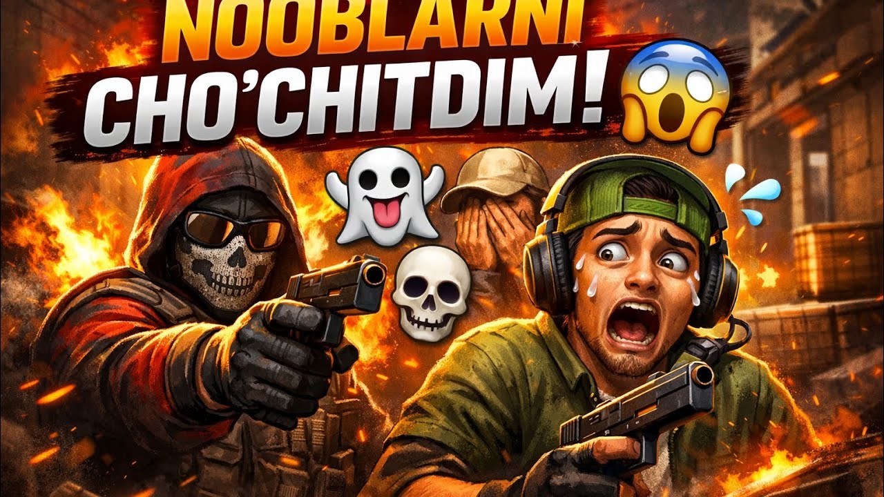 “NOOBLARNI CHO‘CHITDIM! 😱