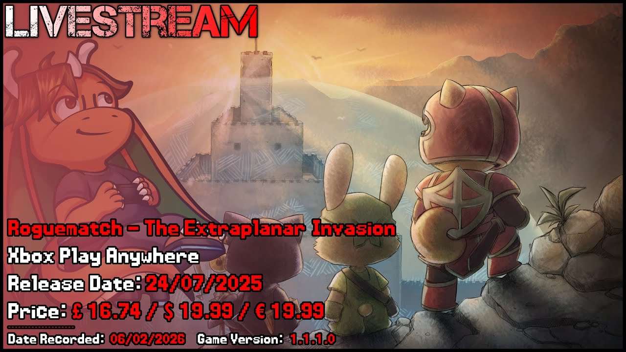 Livestream - Roguematch - The Extraplanar Invasion (Xbox One) - #RogueMatchTheExtraplanarInvasion